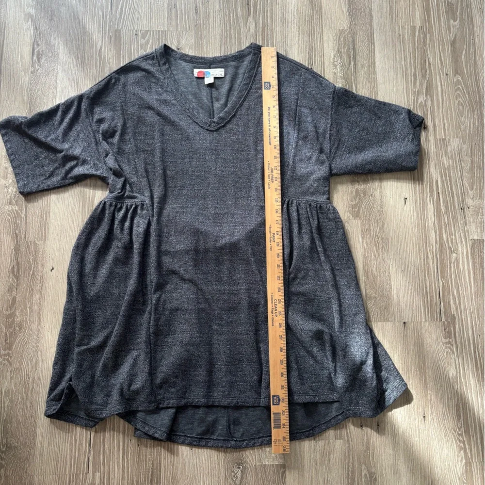 Free People Beach Free-Est - Stone Harbor Mini  Charcoal Grey NWOT Size M
